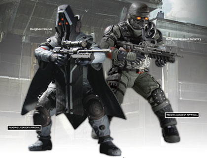 Image: Killzone Series 1 Helghast Action Figure: Sniper 