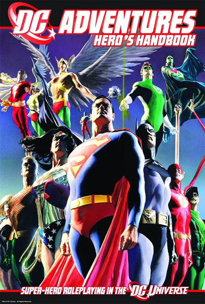 Image: DC Adventures Heroes Handbook HC 