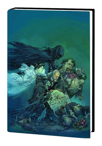 Image: Marvel Zombies Christmas Carol HC  (Kaluta variant cover)