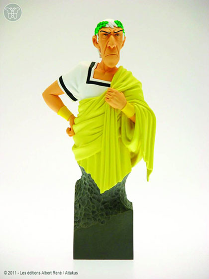 Image: Asterix Mini-Bust: Caesar Yellow Toga  - 