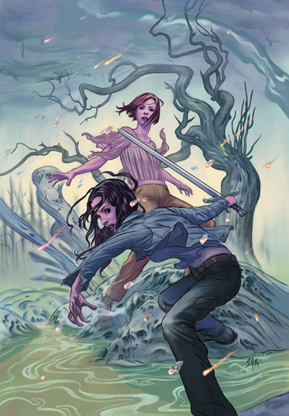 Image: Angel & Faith #13 (Steve Morris cover)