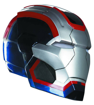 Image: Iron Man 3: Adult Helmet - Iron Patriot  - 