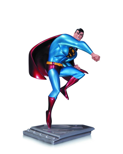 Image: Superman: The Man of Steel Statue - Animated Series  - DC Comics