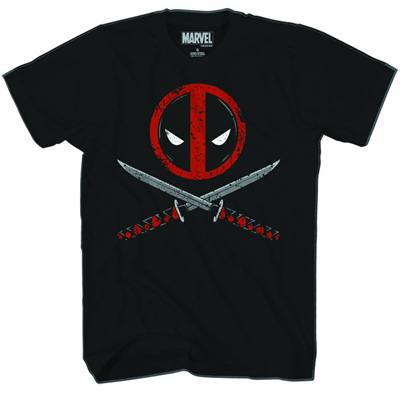 Image: Deadpool: Crossbones T-Shirt [Black]  (XL) - 