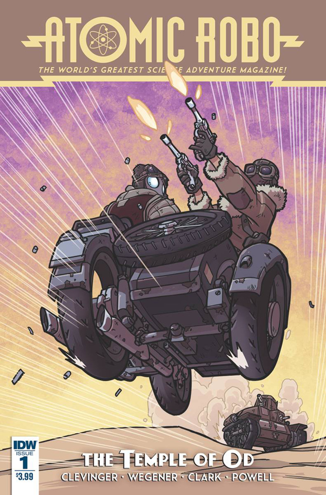 Image: Atomic Robo and the Temple of Od #1  [2016] - IDW Publishing