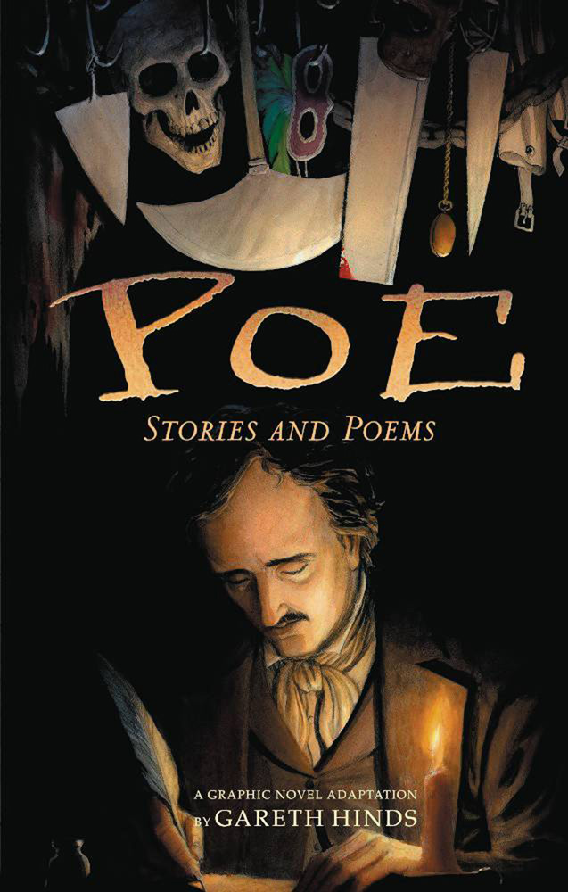 Image: Poe: Stories and Poems HC  - Candlewick Press
