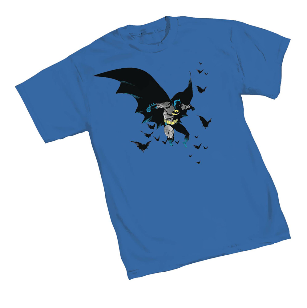 Image: Batman & Friends by Mignola T-Shirt  (L) - Graphitti Designs