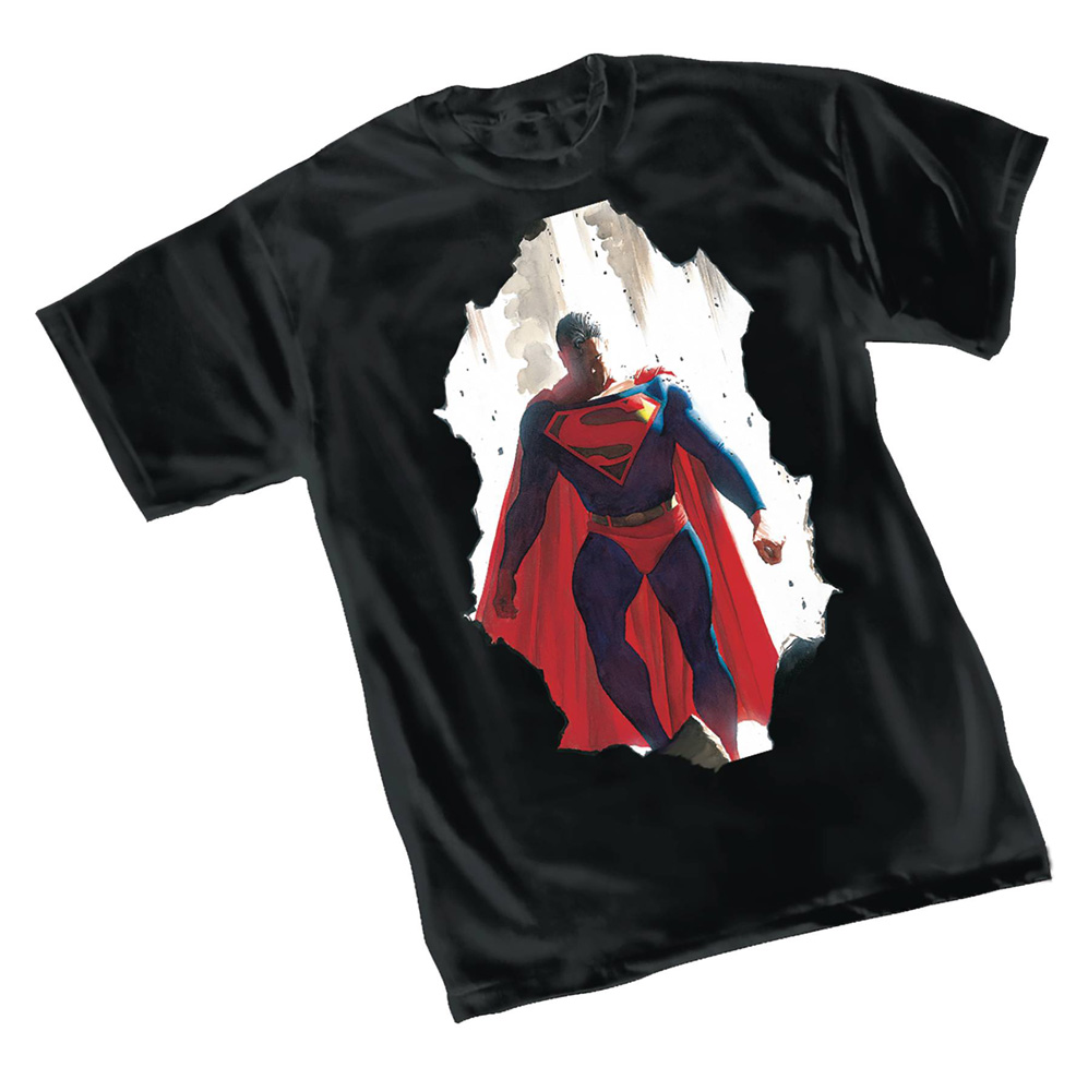 Image: Superman T-Shirt: Breakthrough by Ross  (L) - Graphitti Designs