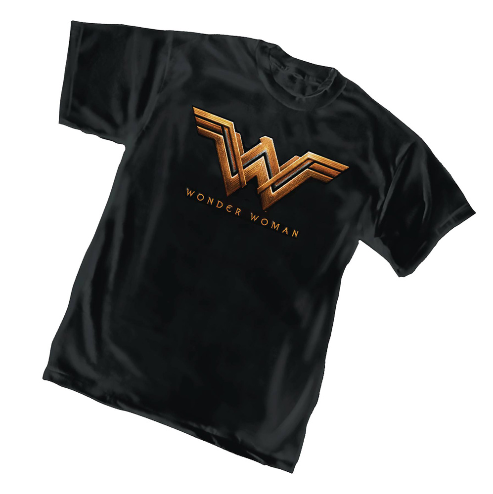Image: Wonder Woman Movie T-Shirt: Logo  (M) - Graphitti Designs