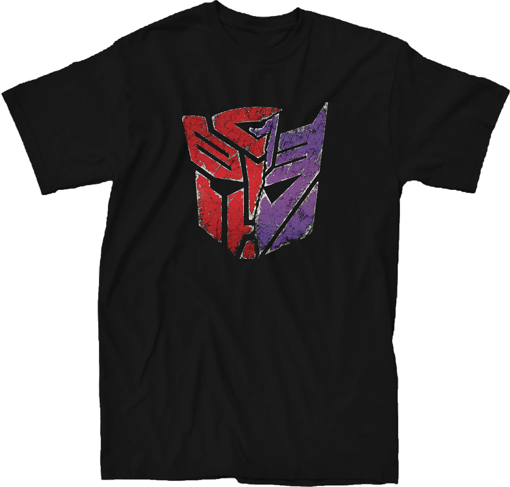 Image: Transformers T-Shirt: Fused Fates [Black]  (L) - Mighty Fine