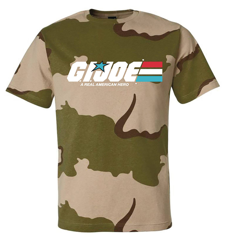 Image: G.I. Joe T-Shirt: American Hero [Camo]  (L) - The Forecast Agency