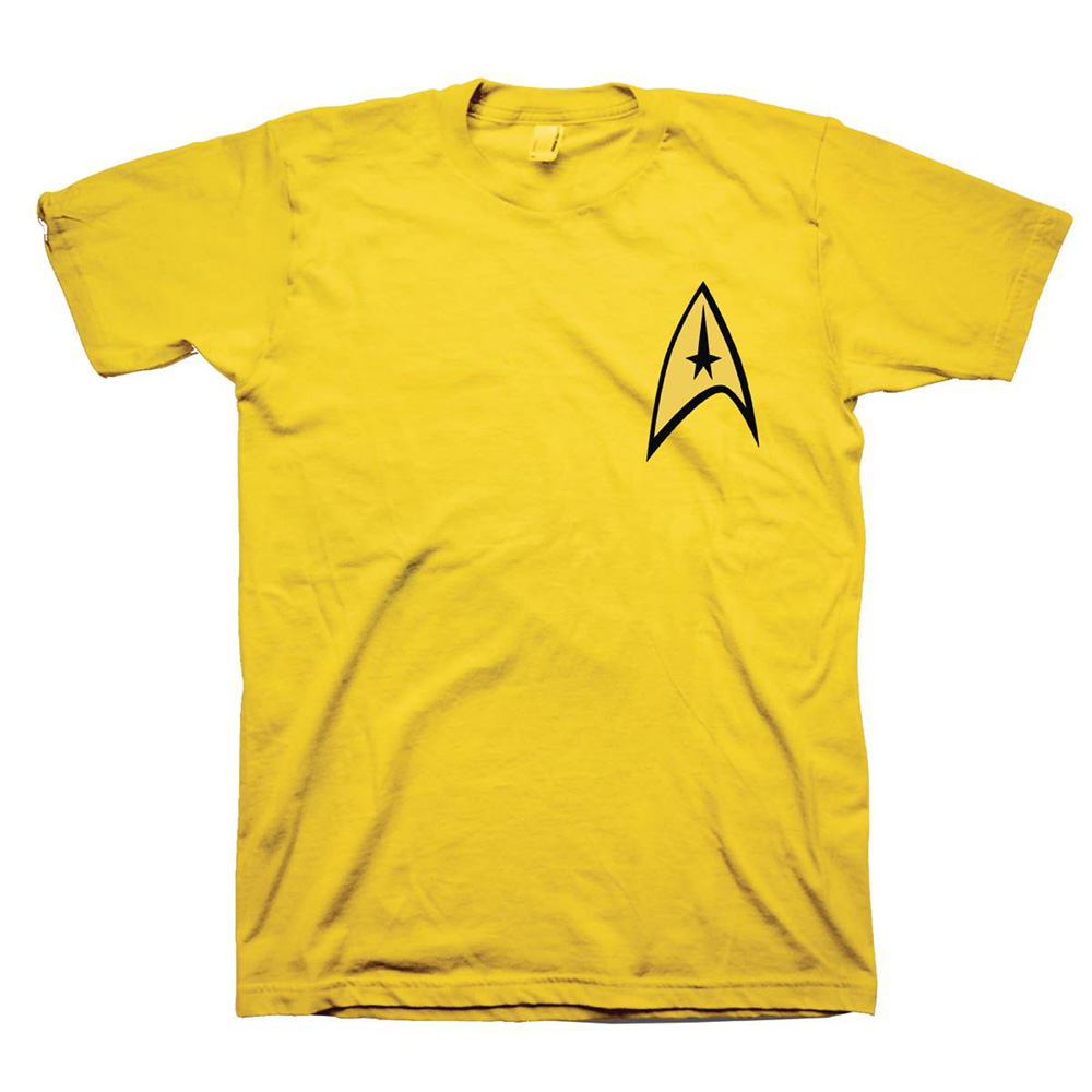 Image: Star Trek T-Shirt: Command [Yellow]  (XXL) - Freeze Cmi