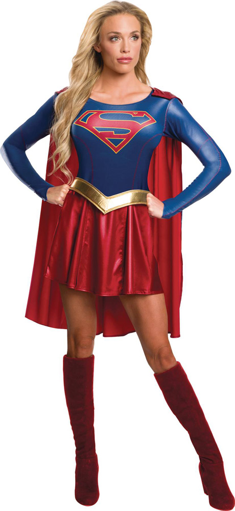 Image: DC Costume: Supergirl TV Series - Adult  (S) - Rubies Costumes Company Inc