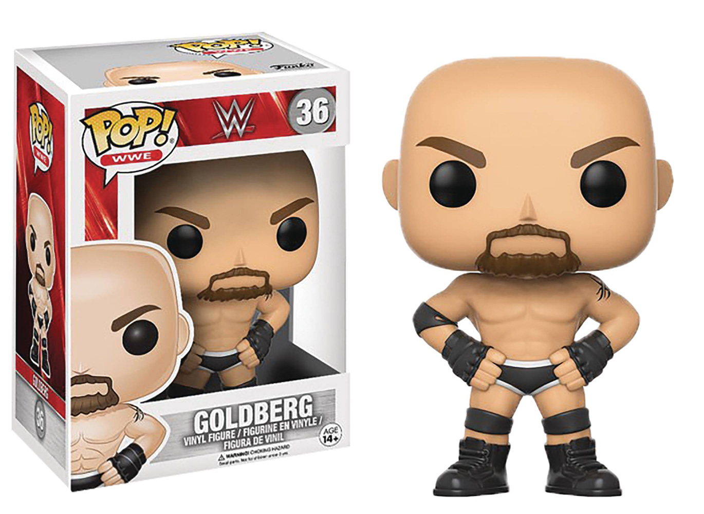 Image: Pop! WWE Vinyl Figure: Goldberg Old School  - Funko