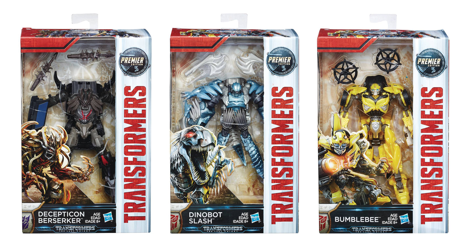 Image: Transformers 5 Premier Deluxe Action Figure Assortment 201701  - Hasbro Toy Group