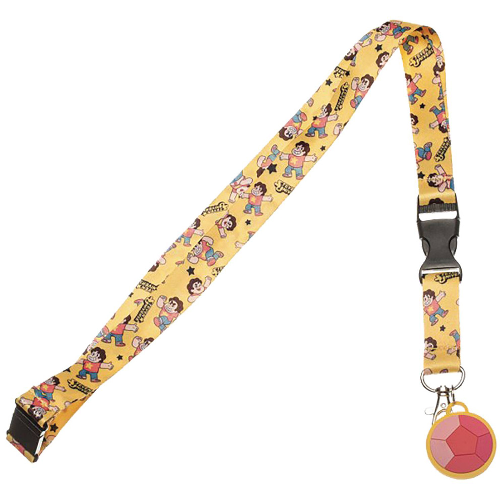 Image: Steven Universe Lanyard  (w/Rubber Charm) - Bioworld Merchandising