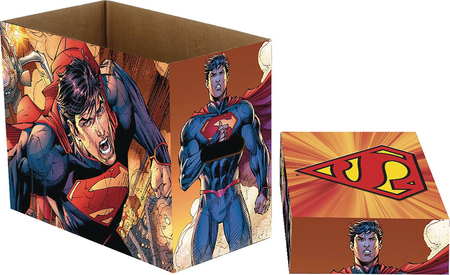 Image: DC Comics Short Comic Box: Superman Flying  (5-Pack) - Neca