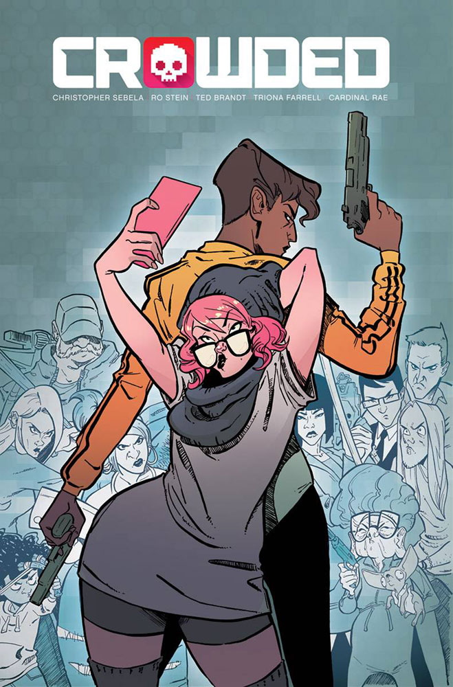 Crowded #1 cover by Ro Stein and Ted Brandt