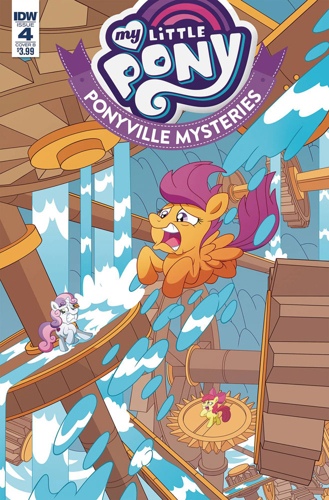 Image: My Little Pony: Ponyville Mysteries #4 (cover B - Murphy) - IDW Publishing