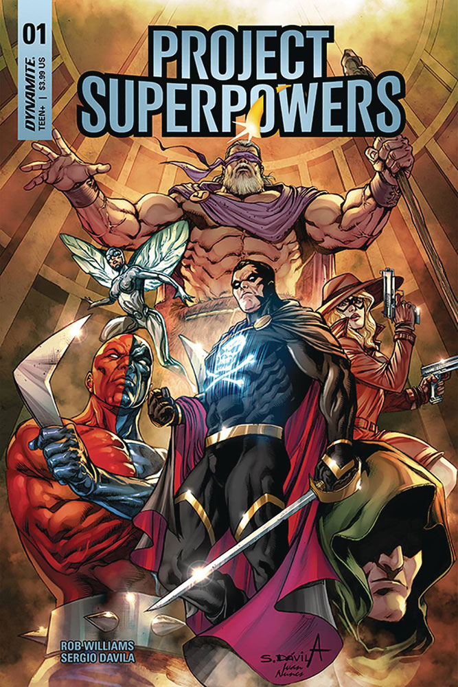 Image: Project Superpowers: Chapter Three #1 (cover G - Davila) - Dynamite