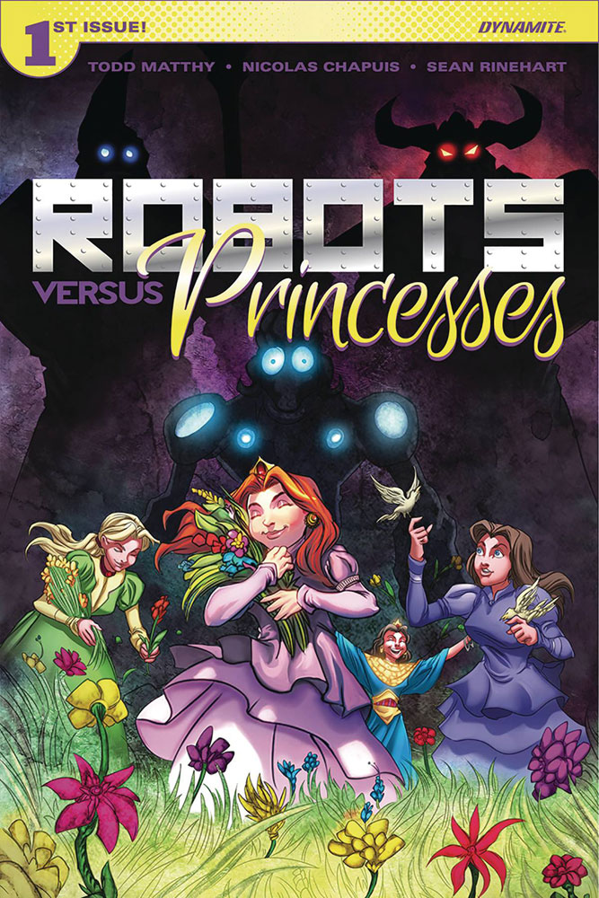 Image: Robots vs. Princesses #1 (cover A - Chapuis) - Dynamite