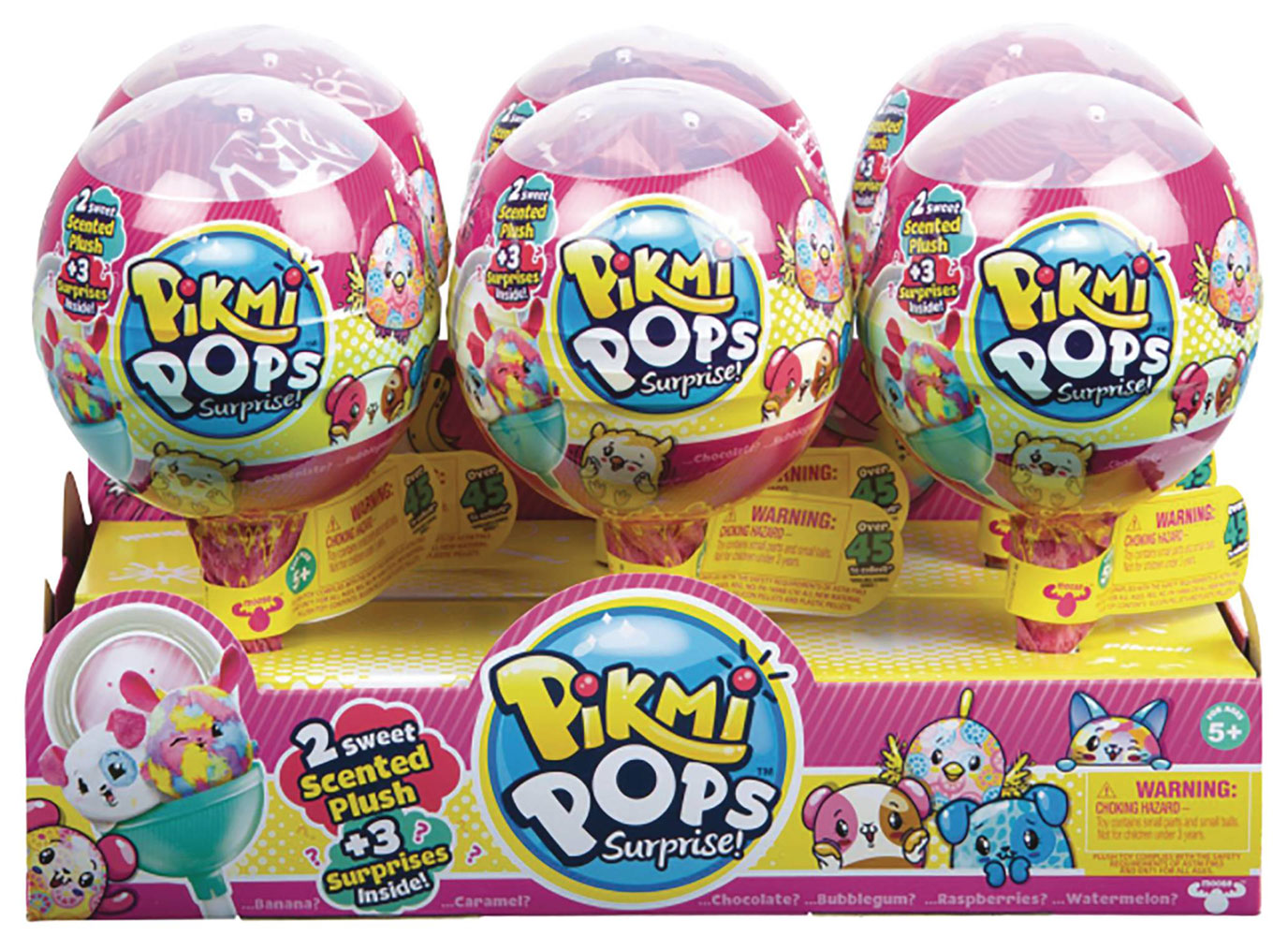 Image: Shopkins Pikmi Pops 36-Piece Blind Mystery Box Display  - Moose Toys