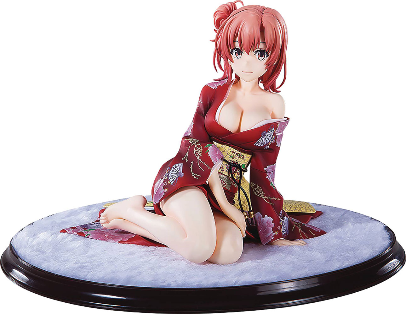 Image: Youth Romantic Comedy: Wrong PVC Figure: Yui Yuigahama  (Kimono version) (1/6 scale) - Souyokusha