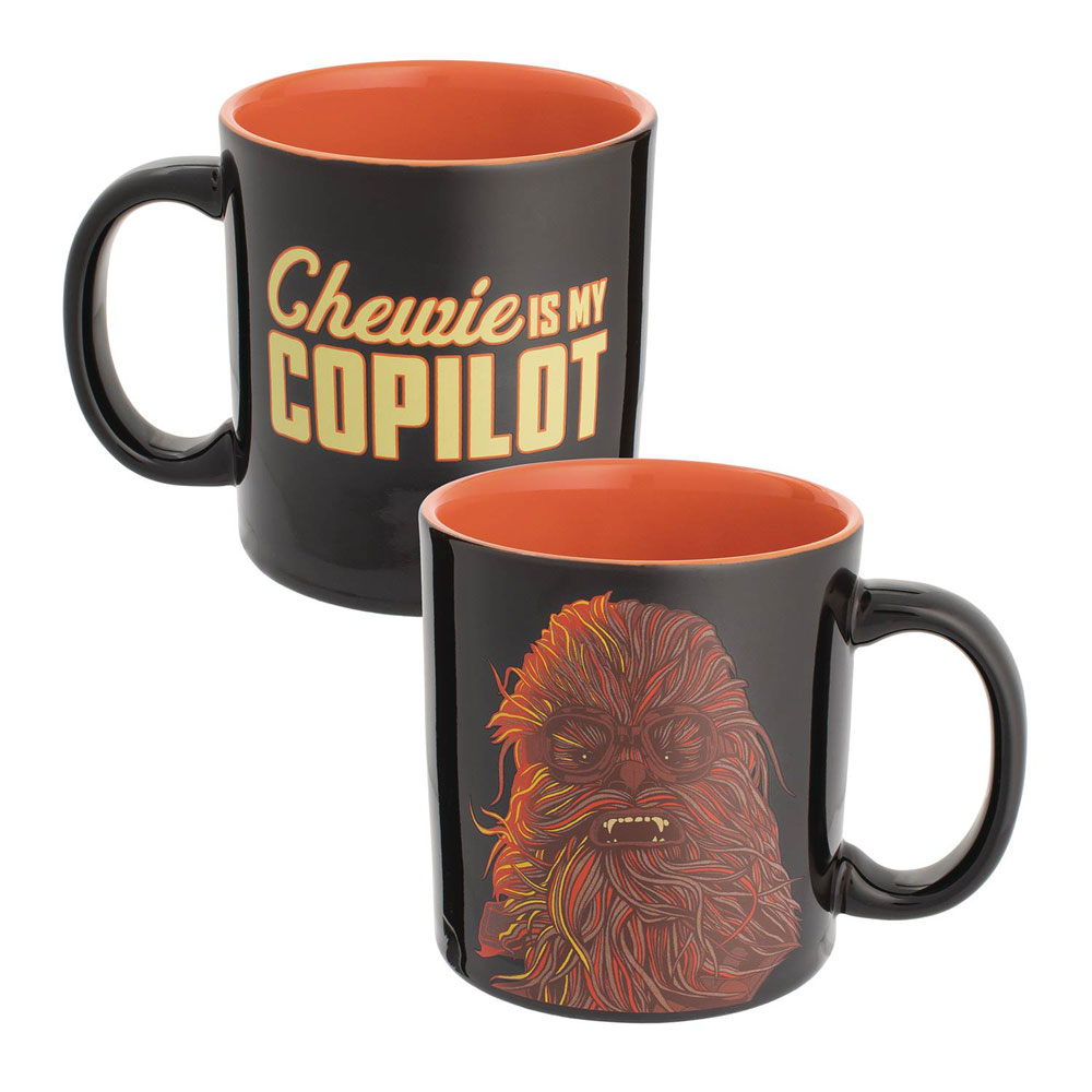 Image: Star Wars: Solo Mug - Chewbacca  (Chewie Co-Pilot) (Ceramic) (20 ounce) - Vandor LLC