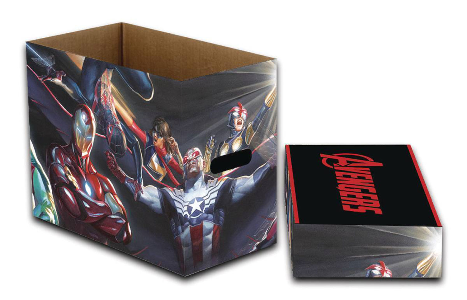 Image: Marvel Short Comic Storage Box: All New Avengers  (5-Pack) - Wizkids/Neca