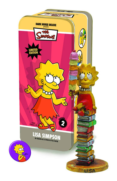 Image: Simpsons Classic Character Series Statue #2: Lisa Simpson 