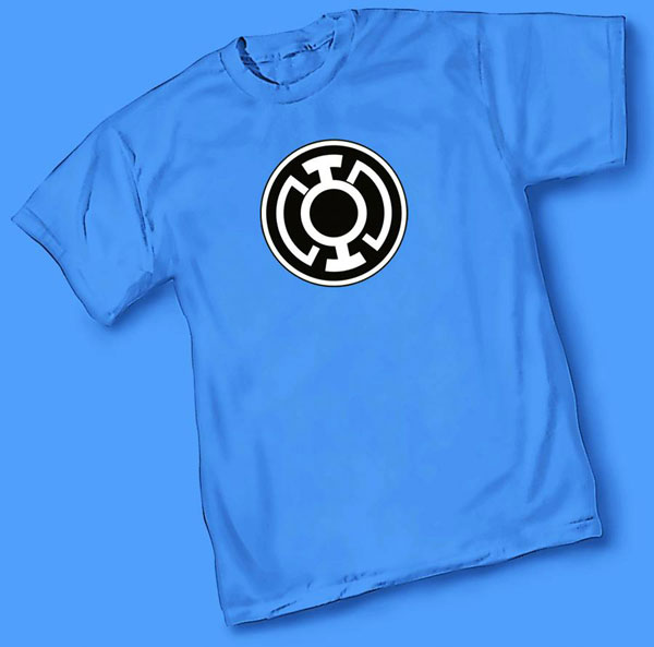 Image: Lantern Corps Blue Symbol T-Shirt  (L)