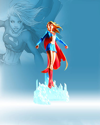 Image: Supergirl Mini-Statue 