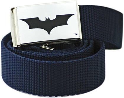Image: Dark Knight Silver Logo Web Belt 