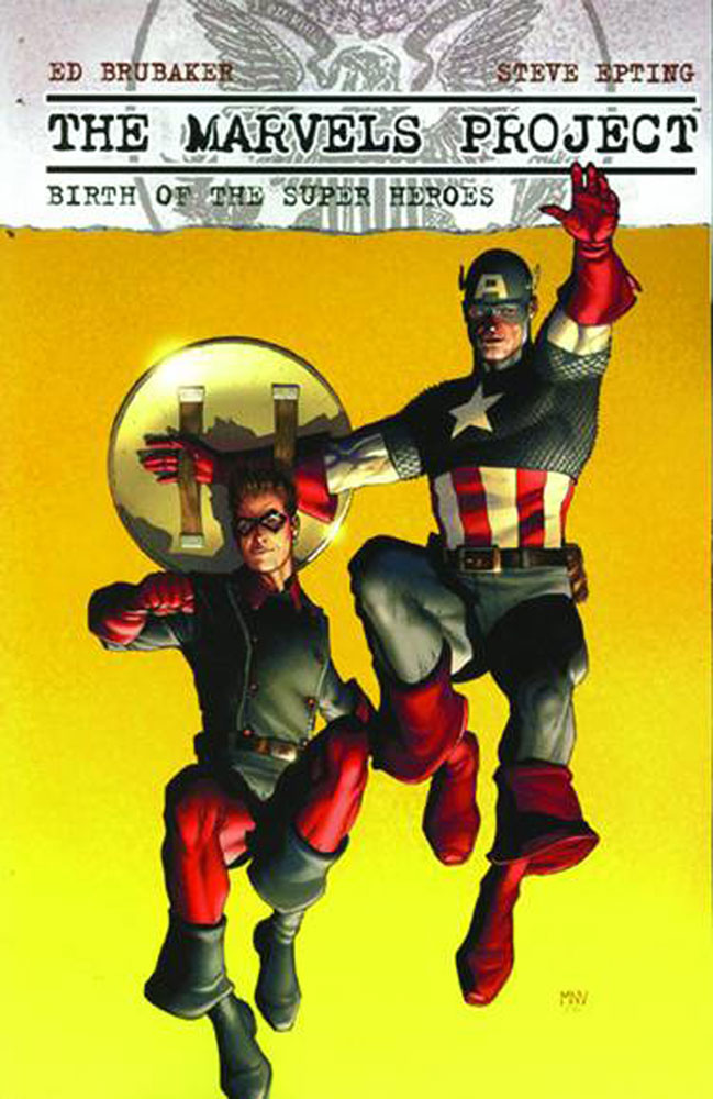 The Marvels Project collection. Cover by Steve McNiven.