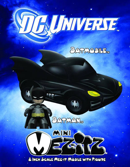 Image: Batman 2-Inch Mez-It Mobile and Figure 