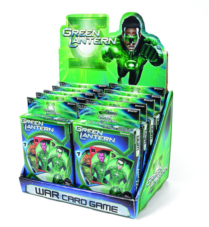 Image: Green Lantern Movie: War Card Game Display 
