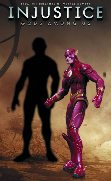 Image: Injustice: Gods Among Us Action Figures 2-Pack - The Flash vs. TBA  - DC Direct
