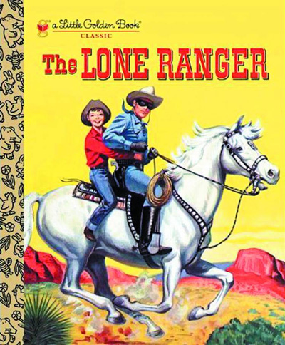 Image: Lone Ranger Little Golden Book Classic HC  - Golden Books