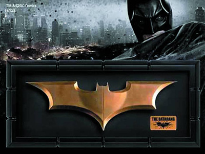 Image: Dark Knight Rises: Batarang Replica  - Dc Heroes Statues & Models