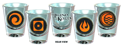 Image: Legend of Korra Shot Glass Set  - Dark Horse Comics