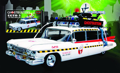 Image: Ghostbusters Snap Model Kit: Ecto-1  (1/25-scale) - 