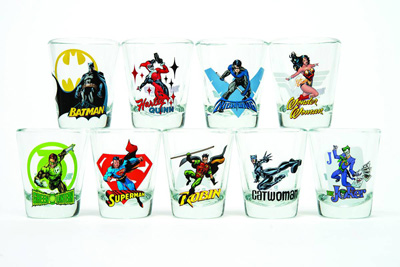 Image: Toon Tumblers Mini-Glass: Batman  - 