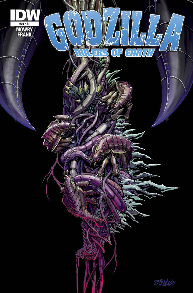 Image: Godzilla: Rulers of Earth #24 (subscription cover - Jeff Zornow) - IDW Publishing