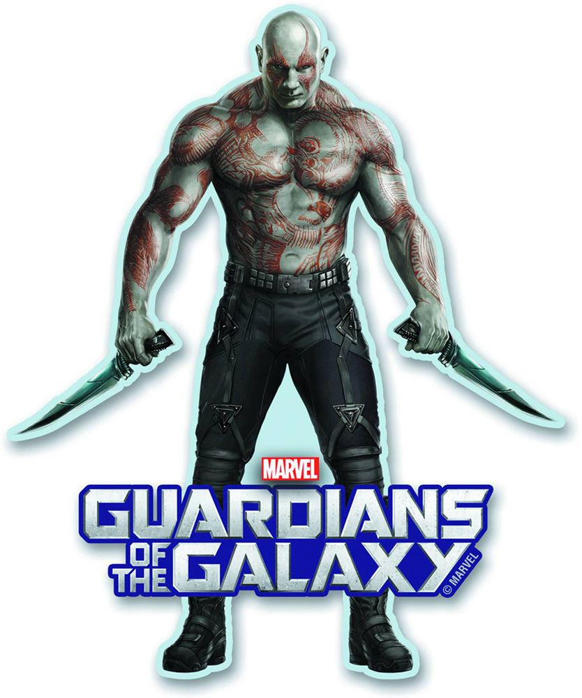 Image: Guardians of the Galaxy Magnet: Drax  - 