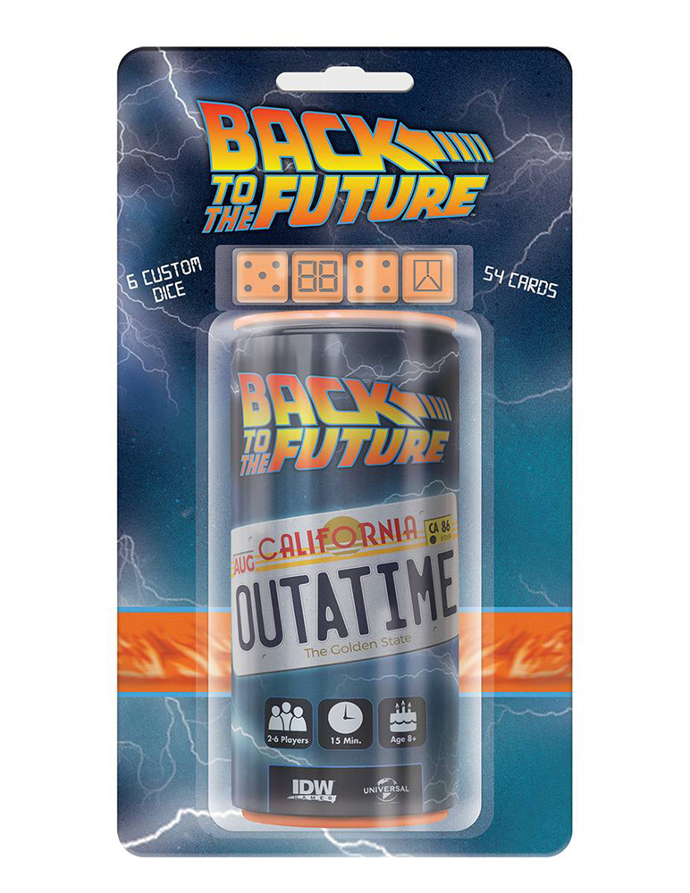Image: Back to the Future Outatime Dice Game  - IDW Publishing