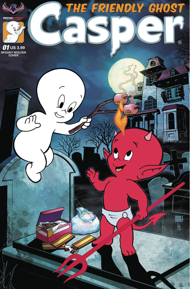 Casper the Friendly Ghost #1 Mike Wolfer cover