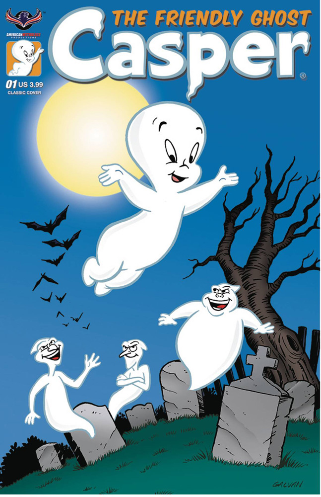 Casper the Friendly Ghost #1 cover by Bill Galvan