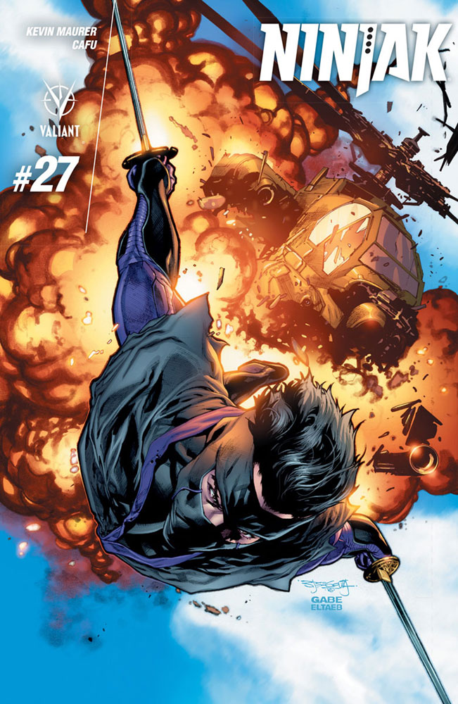 Image: Ninjak #27 (cover A - Segovia)  [2017] - Valiant Entertainment LLC