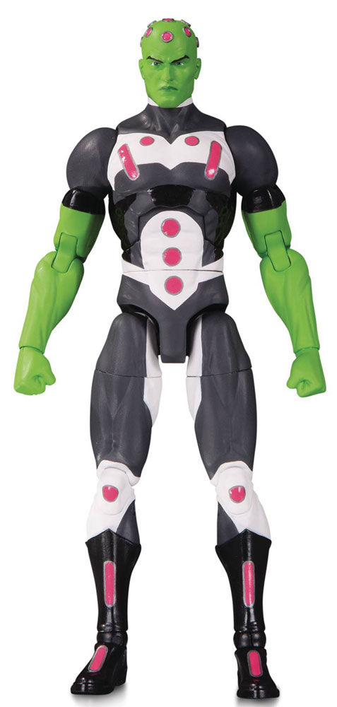 Image: DC Essentials Action Figure: Brainiac  - DC Comics