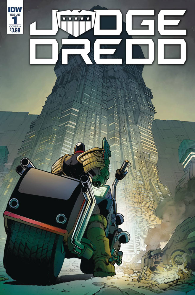 Image: Judge Dredd: Under Siege #1 (cover A - Dunbar)  [2018] - IDW Publishing